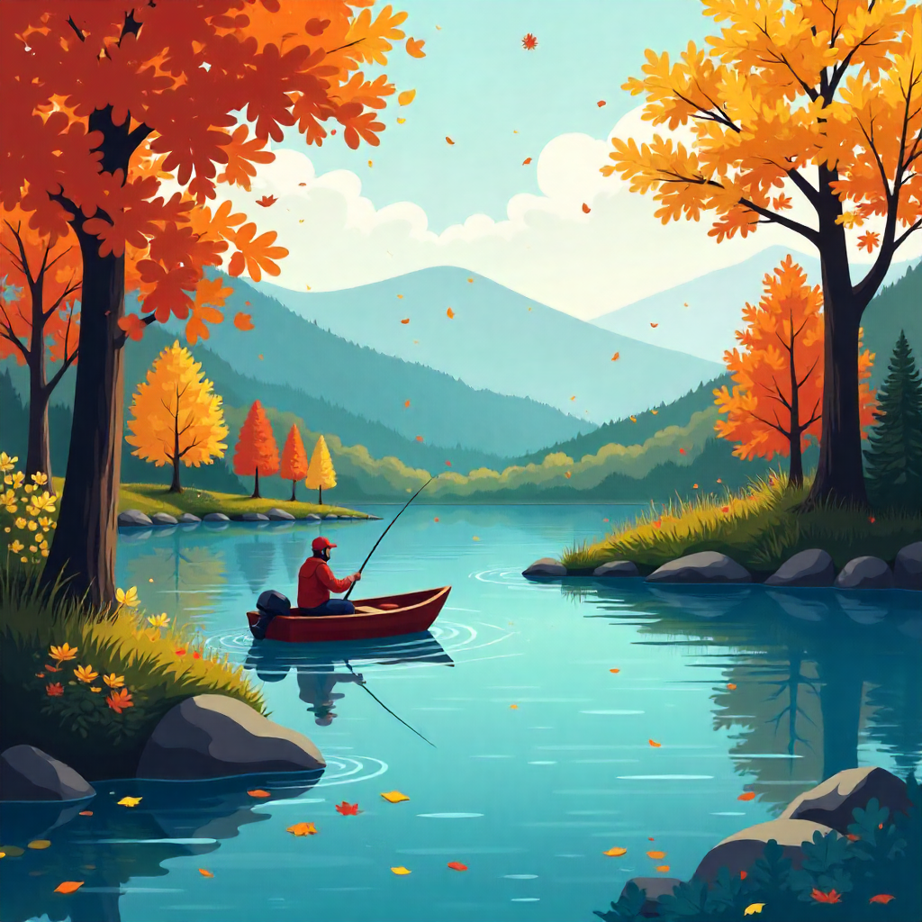 Azure Sea Fishing Rubber 