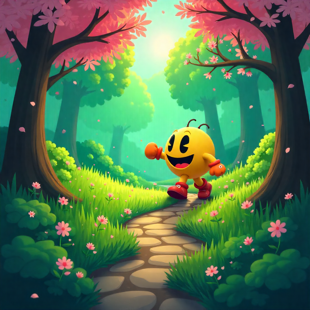 Pac-Man 3D Throw 